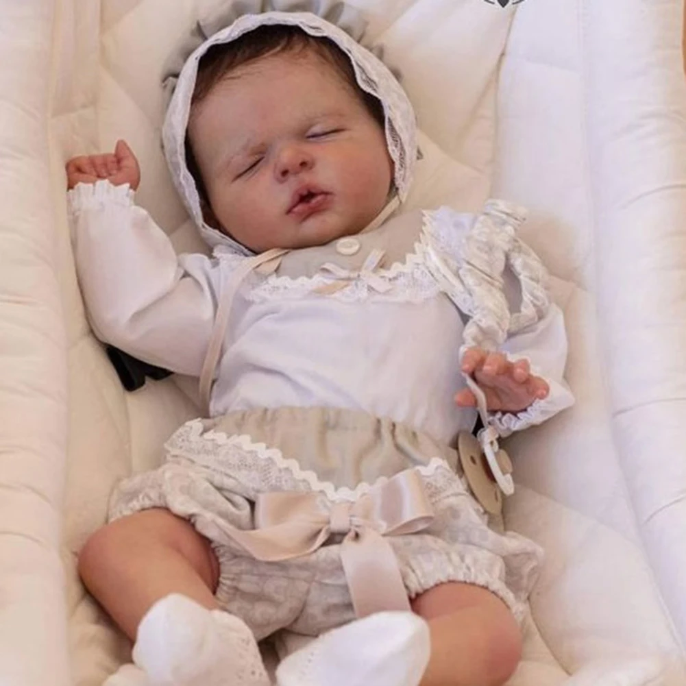 Doll Mini Reborn Baby Girl Doll Pure Silicone Real Skin Touch Unpainted Soft Newborn Lifelike Dolls Washable
Doll Mini Reborn Baby Girl Doll Pure Silicone Real Skin Touch Unpainted Soft Newborn Lifelike Dolls Washable
