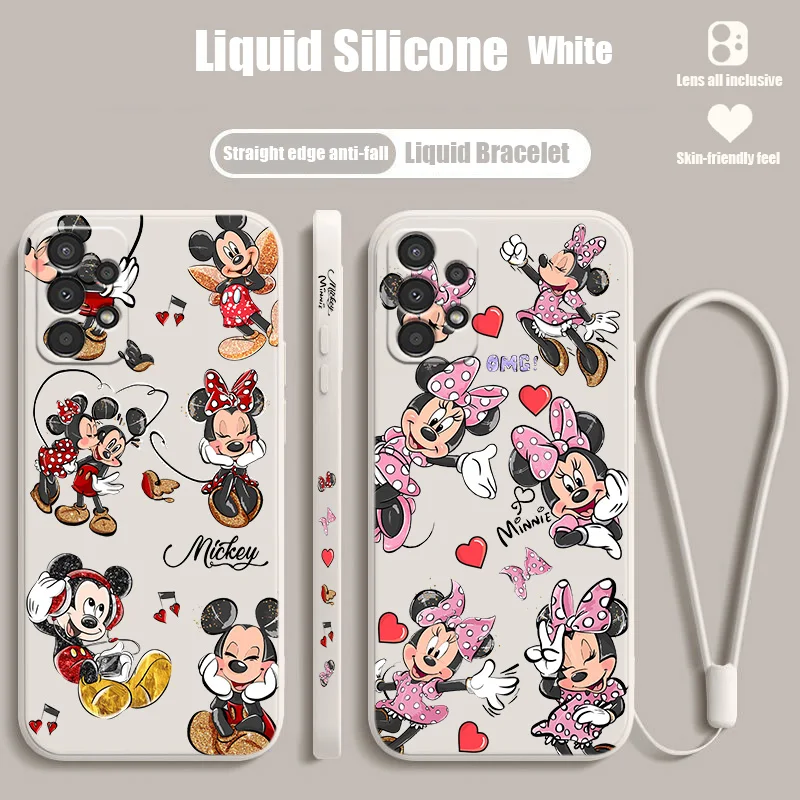 Minnie Mickey Fashion Trends For Samsung A73 A72 A54 A53 A52 A42 A34 A33 A32 A23 A22 A14 A13 A12 Liquid Left Rope Phone Case
Minnie Mickey Fashion Trends For Samsung A73 A72 A54 A53 A52 A42 A34 A33 A32 A23 A22 A14 A13 A12 Liquid Left Rope Phone Case