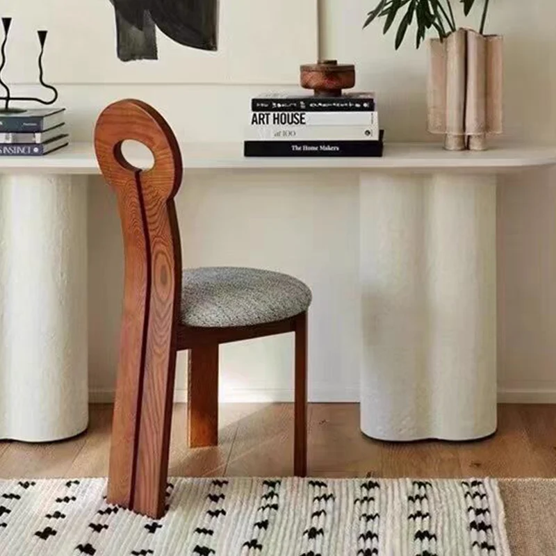 Nordic minimalist solid wood and quiet style creative home stay keychain dining chairs, casual backrest chairs,
Nordic minimalist solid wood and quiet style creative home stay keychain dining chairs, casual backrest chairs,