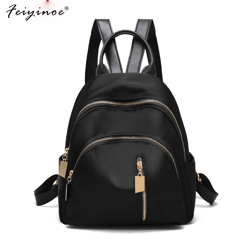 Female Backpack Student Fashion Korean Style Bag Women Backpack Nylon Backpack Solid Bag Arcuate Shoulder Strap Soft Handle PU
Female Backpack Student Fashion Korean Style Bag Women Backpack Nylon Backpack Solid Bag Arcuate Shoulder Strap Soft Handle PU