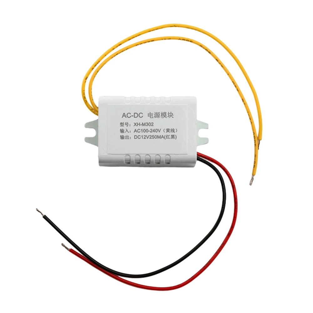 XH-M302 Модуль питания AC-DC AC110V 220V 230V To DC 12V 3W Мини понижающий преобразователь Стабилизированный модуль напряжения
XH-M302 Модуль питания AC-DC AC110V 220V 230V To DC 12V 3W Мини понижающий преобразователь Стабилизированный модуль напряжения