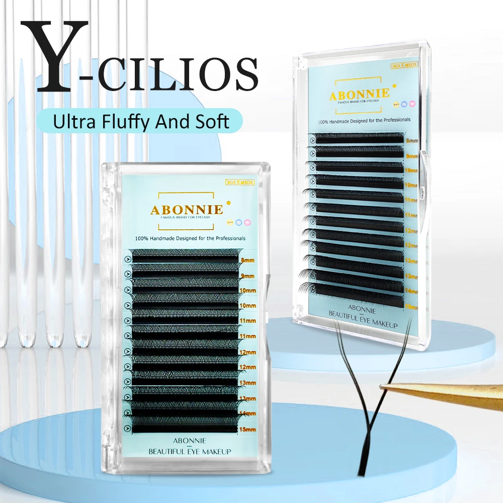 Abonnie Y Shape Lashes Brazilian Volume Eyelashes Extensions Premium Cilios Y 12Rows YY Lash
Abonnie Y Shape Lashes Brazilian Volume Eyelashes Extensions Premium Cilios Y 12Rows YY Lash