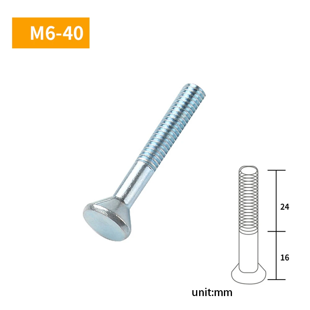 Convenient 1*T-Track Accessories 6*Washers M6-70T Screw Metal + Plastic Plastic Slider M6-40 Screw M6-40T Screw
Convenient 1*T-Track Accessories 6*Washers M6-70T Screw Metal + Plastic Plastic Slider M6-40 Screw M6-40T Screw