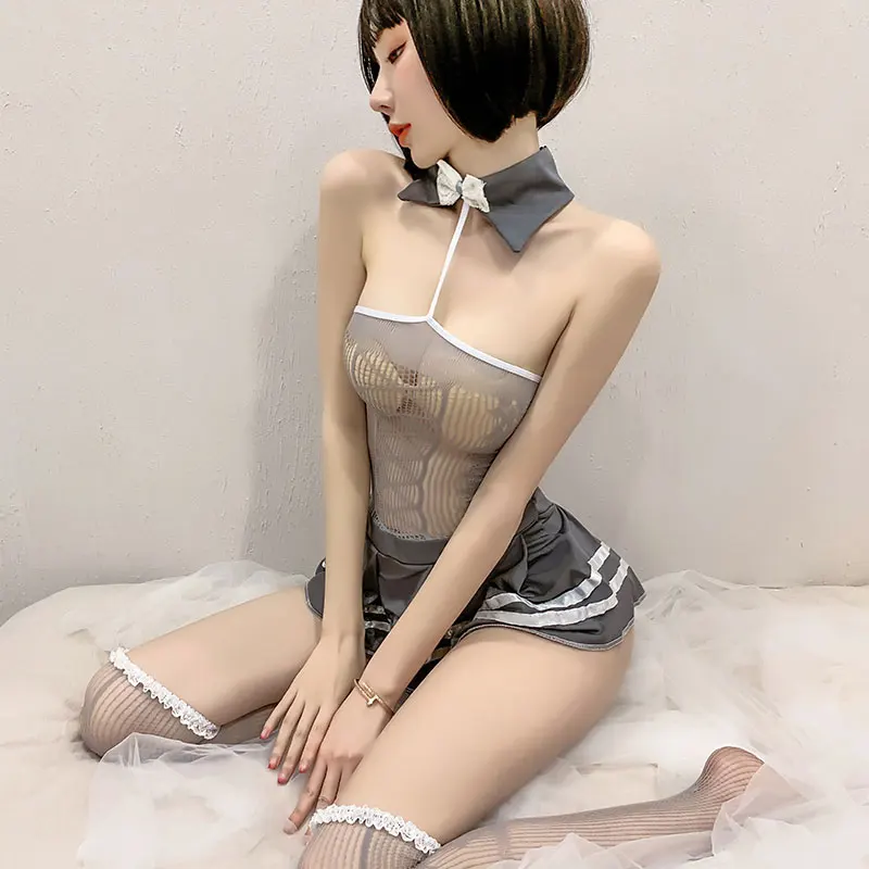 Sexy lingerie female uniform seduction role play nifty student stockings sexy stockings set 8043
Sexy lingerie female uniform seduction role play nifty student stockings sexy stockings set 8043
