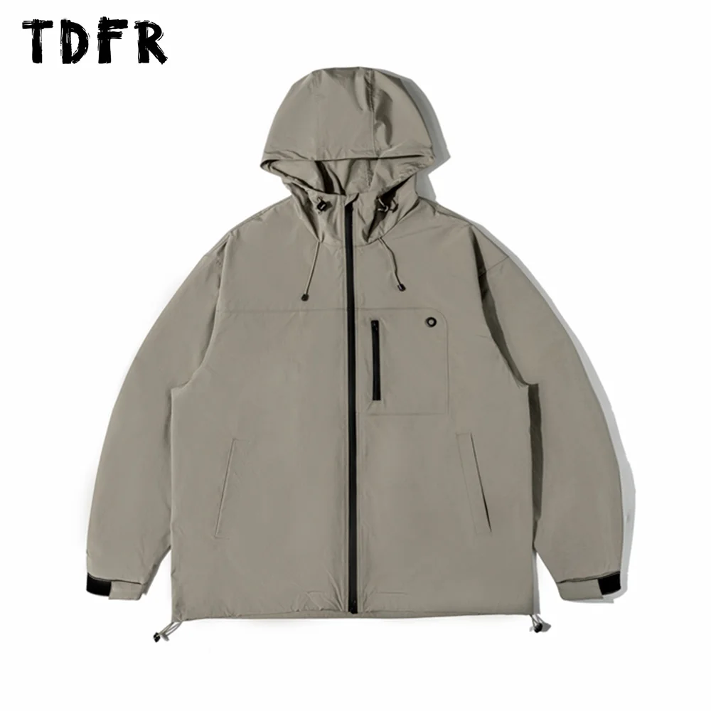 Pocket Solid Color Windbreaker Mens Autumn Safari Style Loose Long Sleeve Zipper Hooded Jacket Men
Pocket Solid Color Windbreaker Mens Autumn Safari Style Loose Long Sleeve Zipper Hooded Jacket Men