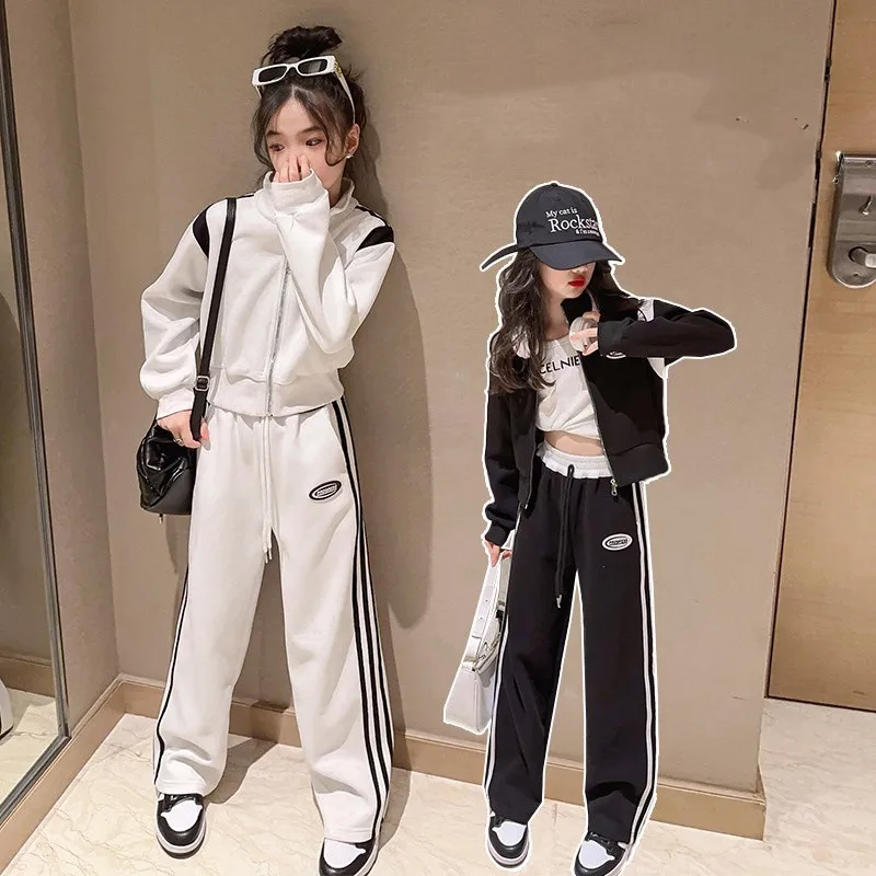 Girls Coat+Pants Kids Suits 2PCS/Set 2023 Perfect Spring Autumn Cotton Summer Sport Teenagers Children Clothing
Girls Coat+Pants Kids Suits 2PCS/Set 2023 Perfect Spring Autumn Cotton Summer Sport Teenagers Children Clothing