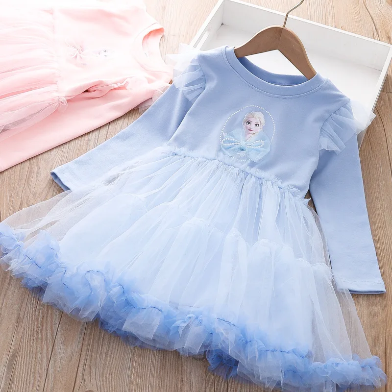 2022 Fall Girls Frozen Aisha Princess Dress Kids Long Sleeve Mesh Puff Party Dress Little Girl Toddler Cartoon Clothes
2022 Fall Girls Frozen Aisha Princess Dress Kids Long Sleeve Mesh Puff Party Dress Little Girl Toddler Cartoon Clothes
