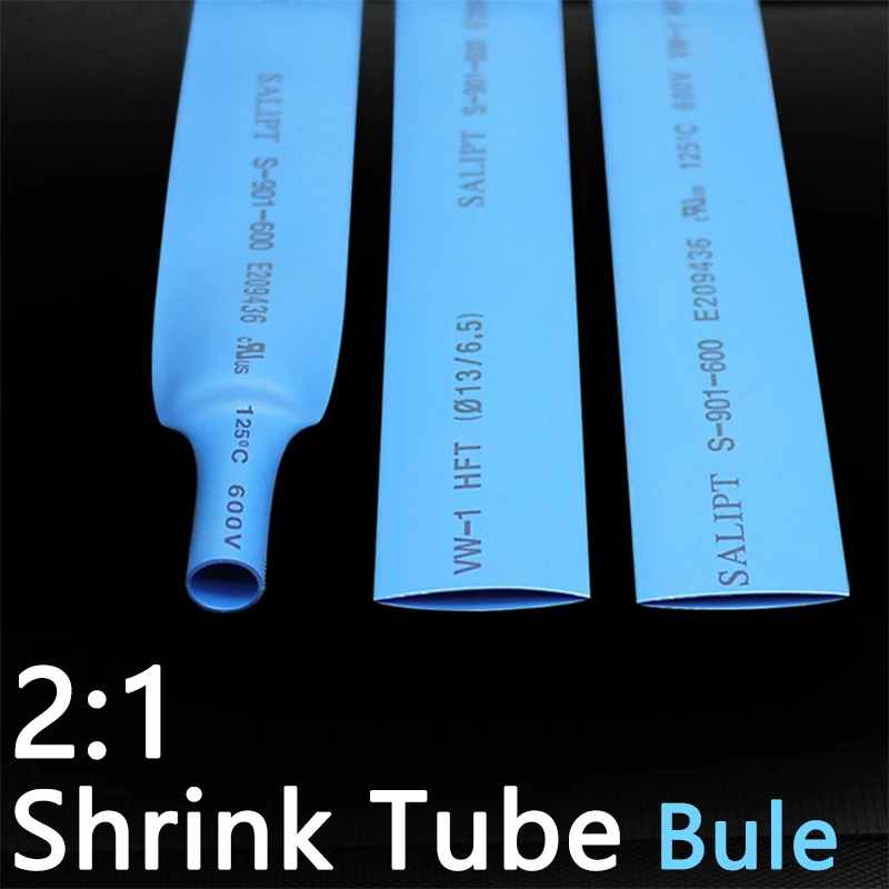 1 Meter Dia 1 2 3 4 5 6 7 8 9 10 12 14 16 20 25 30 40 50 mm Blue Heat Shrink Tube 2:1 Polyolefin Thermal Cable Sleeve Insulated
1 Meter Dia 1 2 3 4 5 6 7 8 9 10 12 14 16 20 25 30 40 50 mm Blue Heat Shrink Tube 2:1 Polyolefin Thermal Cable Sleeve Insulated