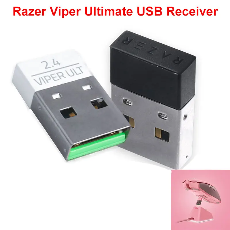 Razer Viper Ultimate Dual Mode Gaming Wireless Mouse USB2.4G Receiver Black Pink Crystal Mercury Replacement Accessories
Razer Viper Ultimate Dual Mode Gaming Wireless Mouse USB2.4G Receiver Black Pink Crystal Mercury Replacement Accessories