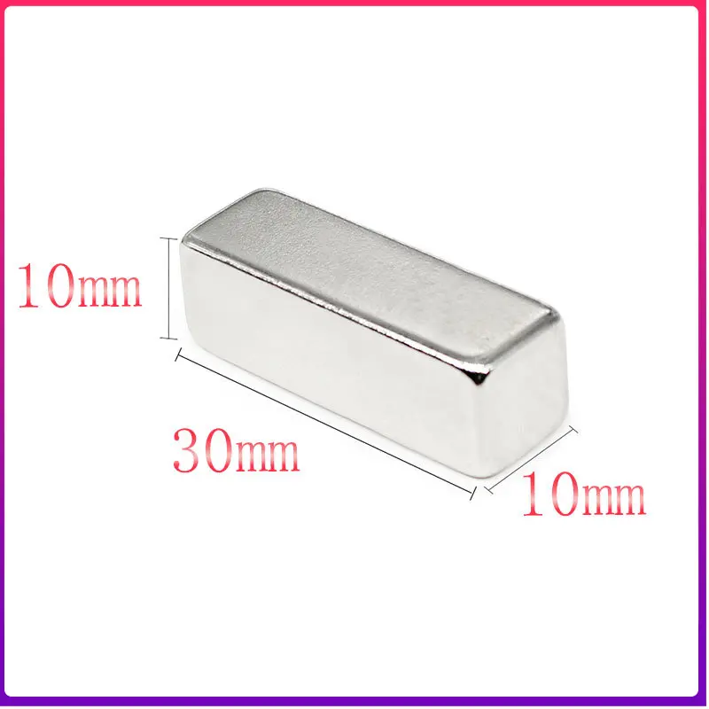 1/2/5/10/15/20PCS 30x10x10mm Block Rare Earth Neodymium Magnet Sheet 30x10x10 Rectangular Permanent Strong Magnets 30*10*10 mm
1/2/5/10/15/20PCS 30x10x10mm Block Rare Earth Neodymium Magnet Sheet 30x10x10 Rectangular Permanent Strong Magnets 30*10*10 mm