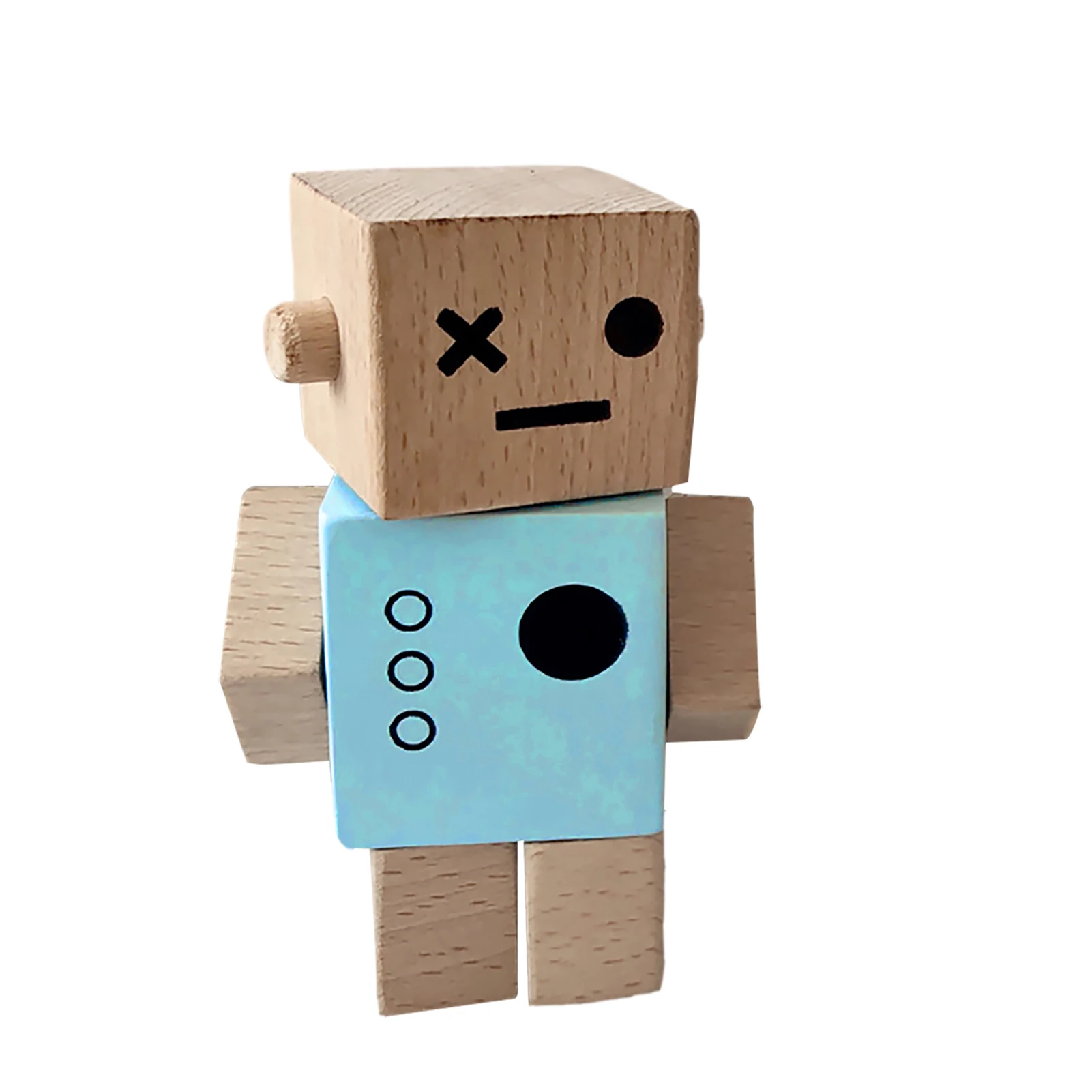 Wooden Toy Robots Joint Adjustable Wooden Figures Adorable Action Figures Robot Ornament Desktop Toy Figure For Children
Wooden Toy Robots Joint Adjustable Wooden Figures Adorable Action Figures Robot Ornament Desktop Toy Figure For Children