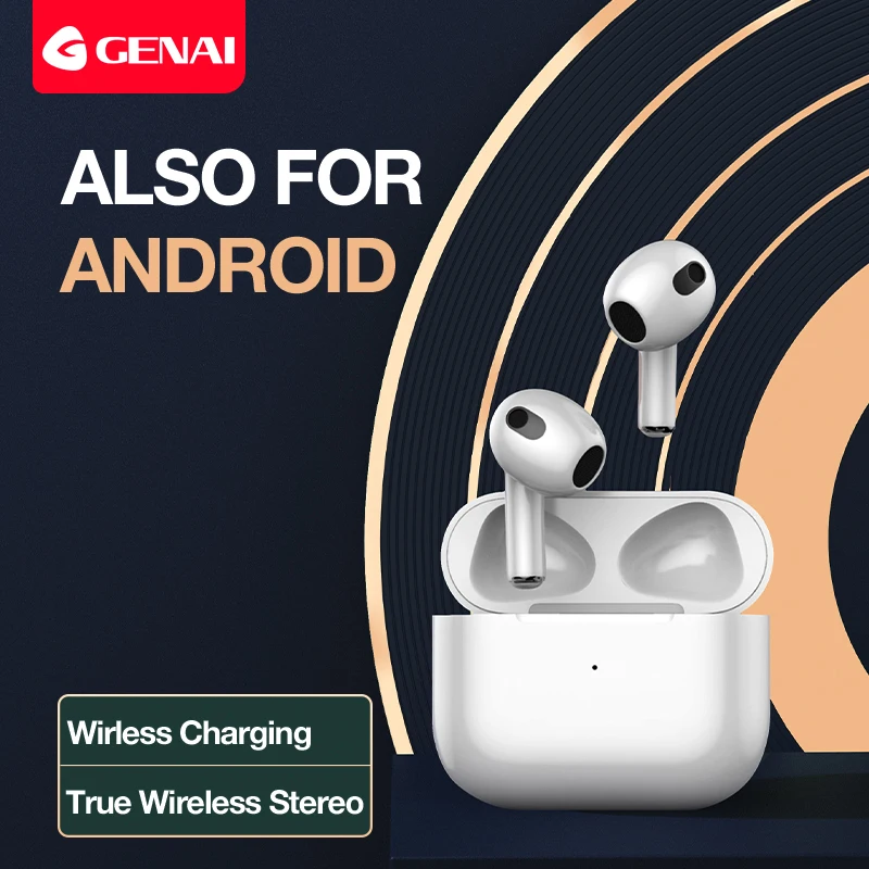 Genai New True Wireless Charging Case Bluetooth Headphones TWS Earphones Mini in-Ear Headset Waterproof Sports Earbuds with Mic
Genai New True Wireless Charging Case Bluetooth Headphones TWS Earphones Mini in-Ear Headset Waterproof Sports Earbuds with Mic