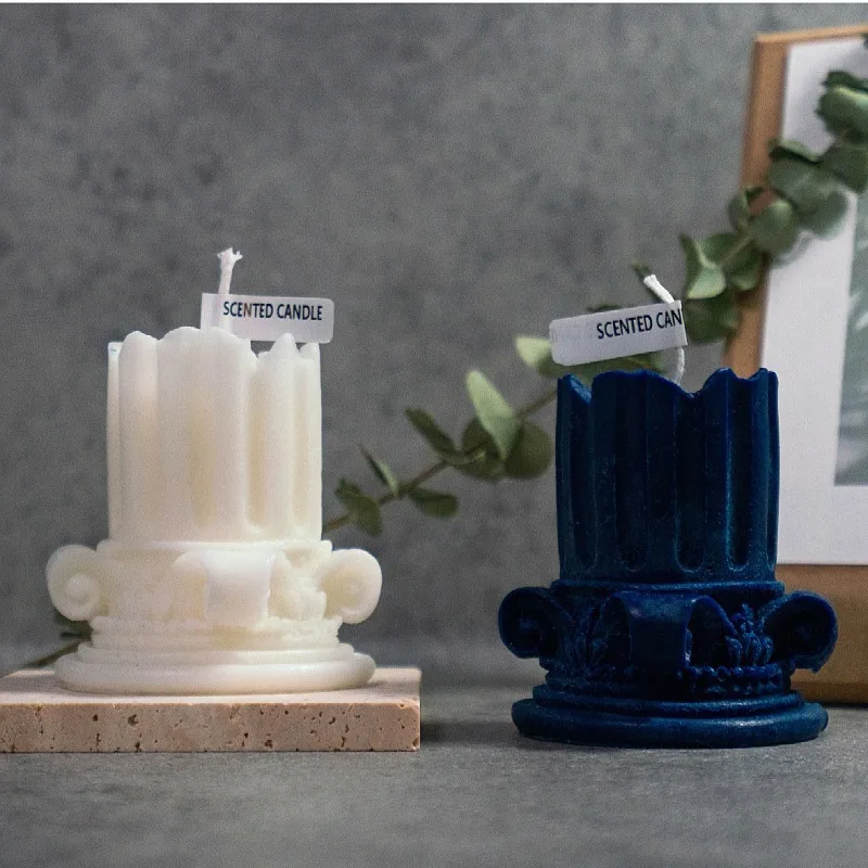 Vintage wedding centerpieces roman candlestick scented candle home decoration ornaments blue candle for livingroom decoration
Vintage wedding centerpieces roman candlestick scented candle home decoration ornaments blue candle for livingroom decoration