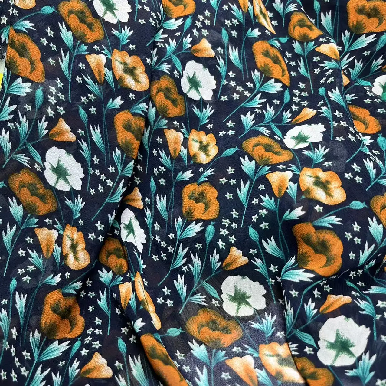 Hot Selling Natural Skin Friendly Fresh And Breathable Floral Chiffon Flowing Soft Floral Scarf Dress Cosplay DIY Skirt 
Hot Selling Natural Skin Friendly Fresh And Breathable Floral Chiffon Flowing Soft Floral Scarf Dress Cosplay DIY Skirt