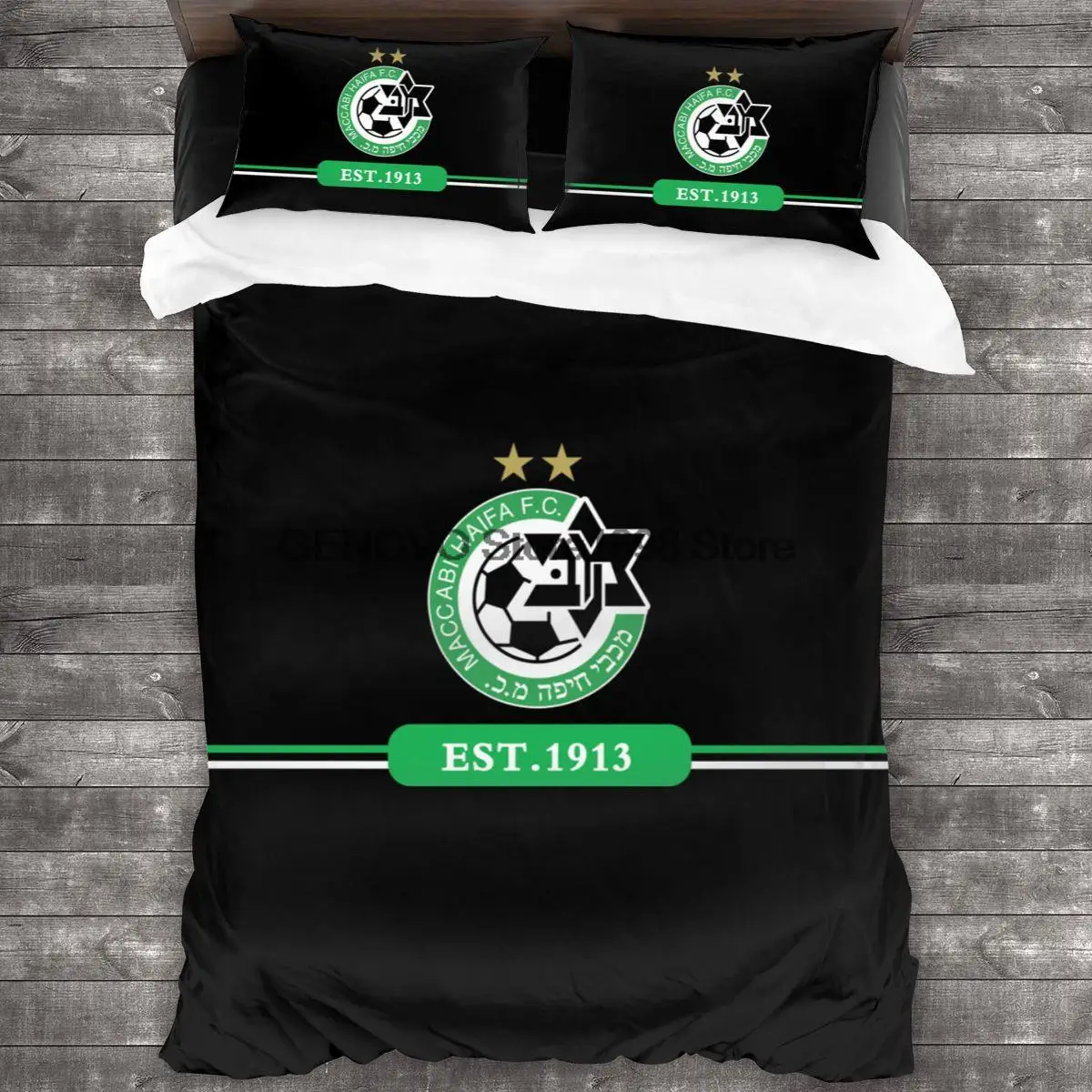 1913 Maccabi Haifa Fc Bedding Set Single Twin Full Queen King Size Bed Set Aldult Kid Bedroom Duvetcover Sets 3D Print 030
1913 Maccabi Haifa Fc Bedding Set Single Twin Full Queen King Size Bed Set Aldult Kid Bedroom Duvetcover Sets 3D Print 030