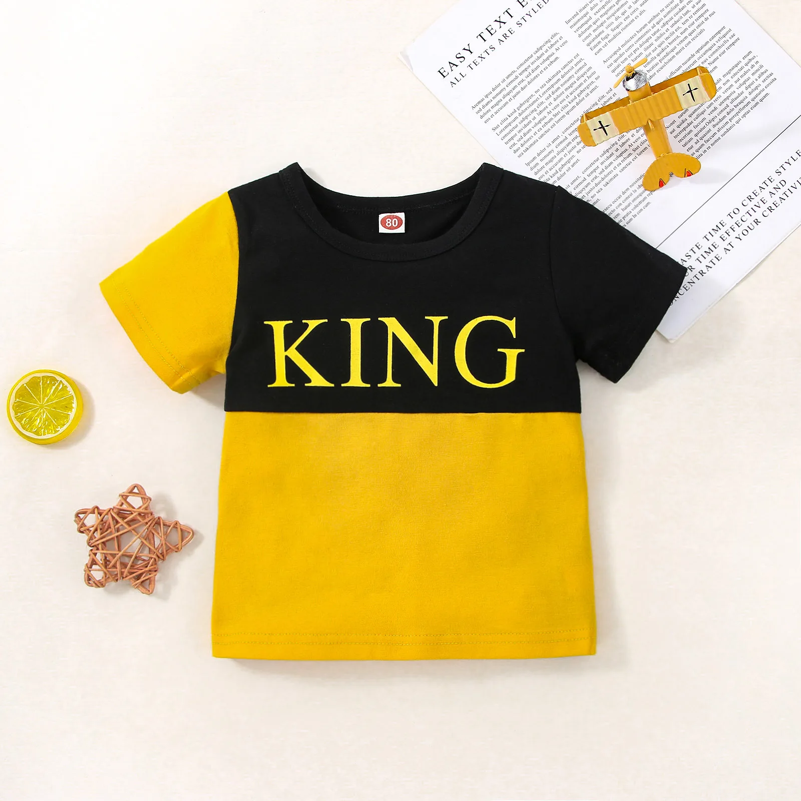 Одежда для новорожденных мальчиков, детская одежда, летняя футболка для младенцев, лоскутный топ с короткими рукавами и цветными буквами и ...
Одежда для новорожденных мальчиков, детская одежда, летняя футболка для младенцев, лоскутный топ с короткими рукавами и цветными буквами и ...