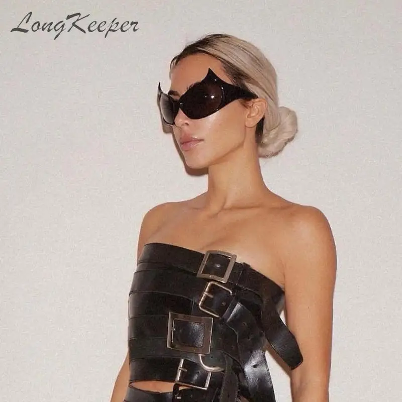 Oval Fashion Brand Designer Cat Eye Shades Women Sunglasses Closed Angle Goggle Punk Hip Hop Ins Cool Vintage Female Eyewear New
Oval Fashion Brand Designer Cat Eye Shades Women Sunglasses Closed Angle Goggle Punk Hip Hop Ins Cool Vintage Female Eyewear New