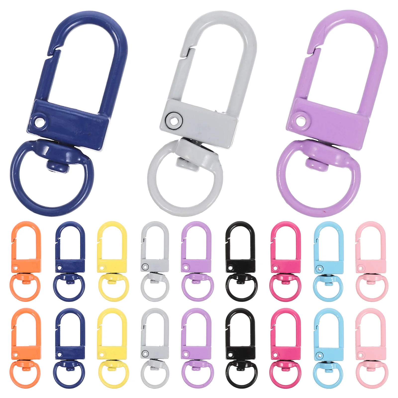 50 Pcs 8 Character Buckle Snap Hooks Colored Lanyards Pendant Bag Supplies Alloy Chain Shortening Buckles
50 Pcs 8 Character Buckle Snap Hooks Colored Lanyards Pendant Bag Supplies Alloy Chain Shortening Buckles