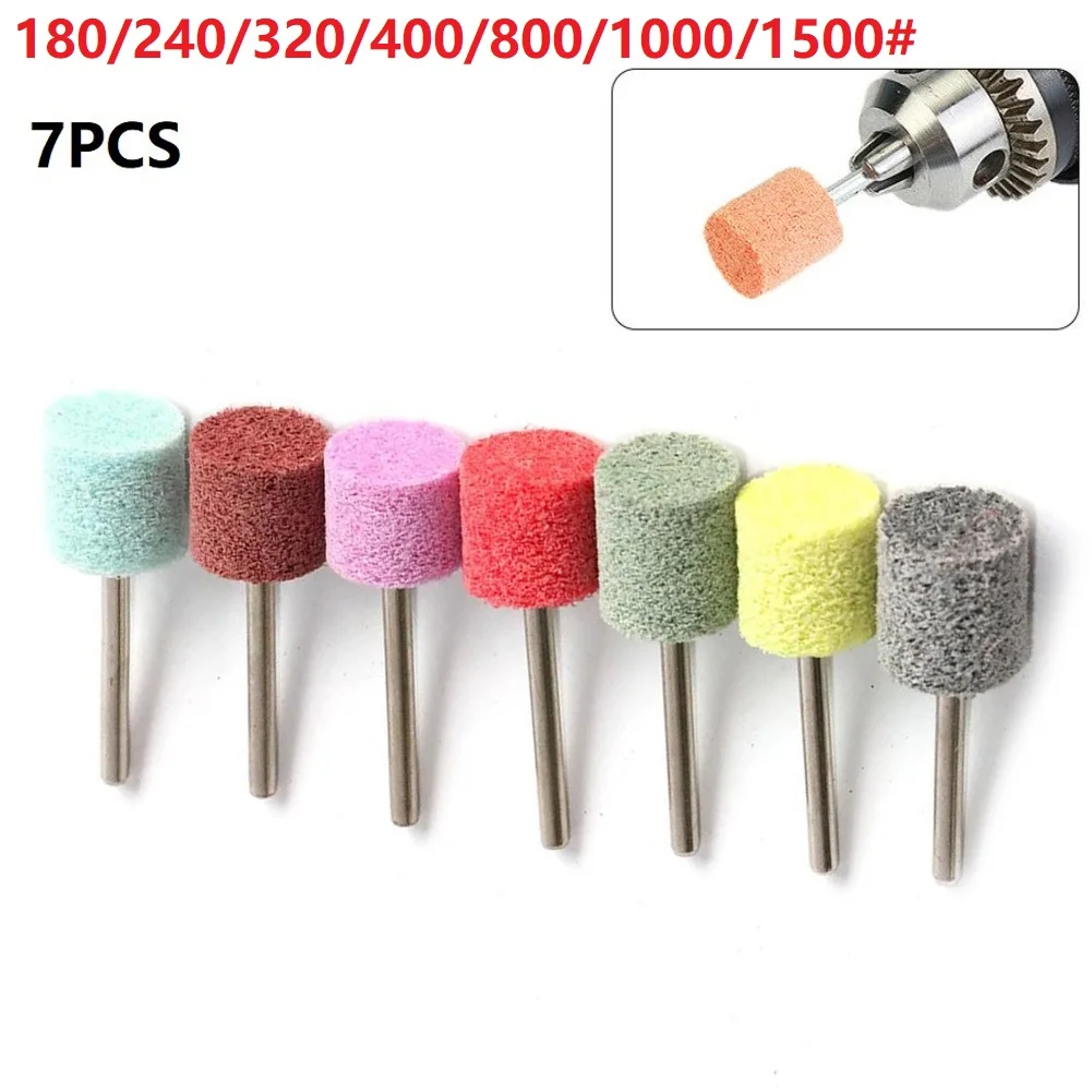 7pcs Nylon Fiber Grinding Head Buffing Wheel Mounted Point Polishing Grinder For Mould Finish Polishing Grinder Rotary Tool Acce
7pcs Nylon Fiber Grinding Head Buffing Wheel Mounted Point Polishing Grinder For Mould Finish Polishing Grinder Rotary Tool Acce