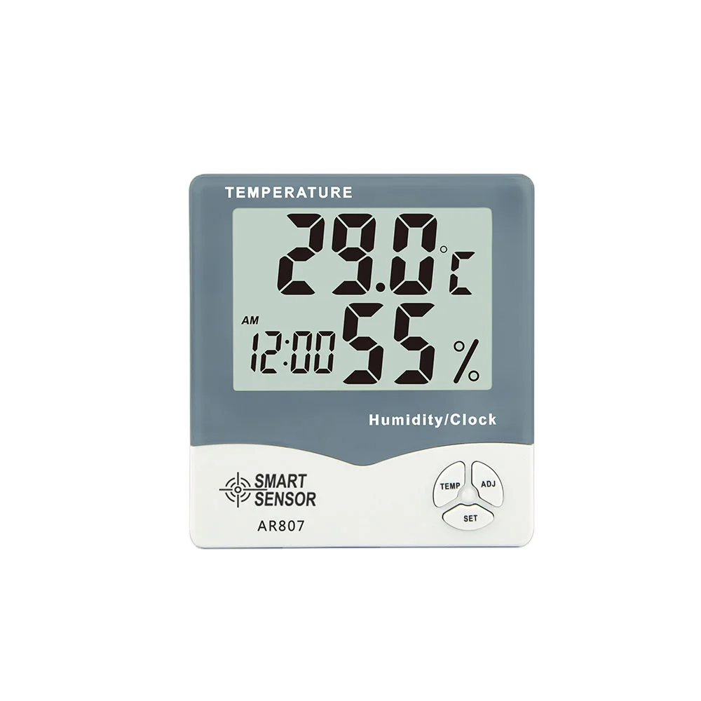 Smart Sensor AR807 Digital thermometer Humidity&Temperature Meter Hytro-Thermometer Thermo-Hygrometers Psychrometer
Smart Sensor AR807 Digital thermometer Humidity&Temperature Meter Hytro-Thermometer Thermo-Hygrometers Psychrometer