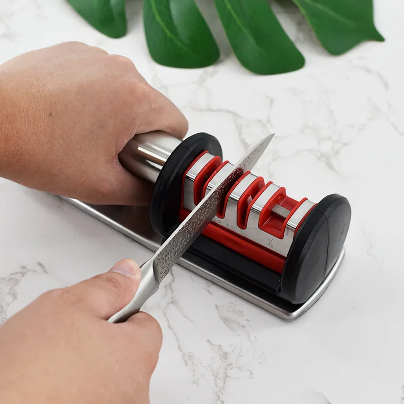 XITUO New Four-stage Knife Sharpener Multifunction Fast Kitchen Knives Sharp Tools Sharpener Anti-slip Bottom Pad Best Gif
XITUO New Four-stage Knife Sharpener Multifunction Fast Kitchen Knives Sharp Tools Sharpener Anti-slip Bottom Pad Best Gif