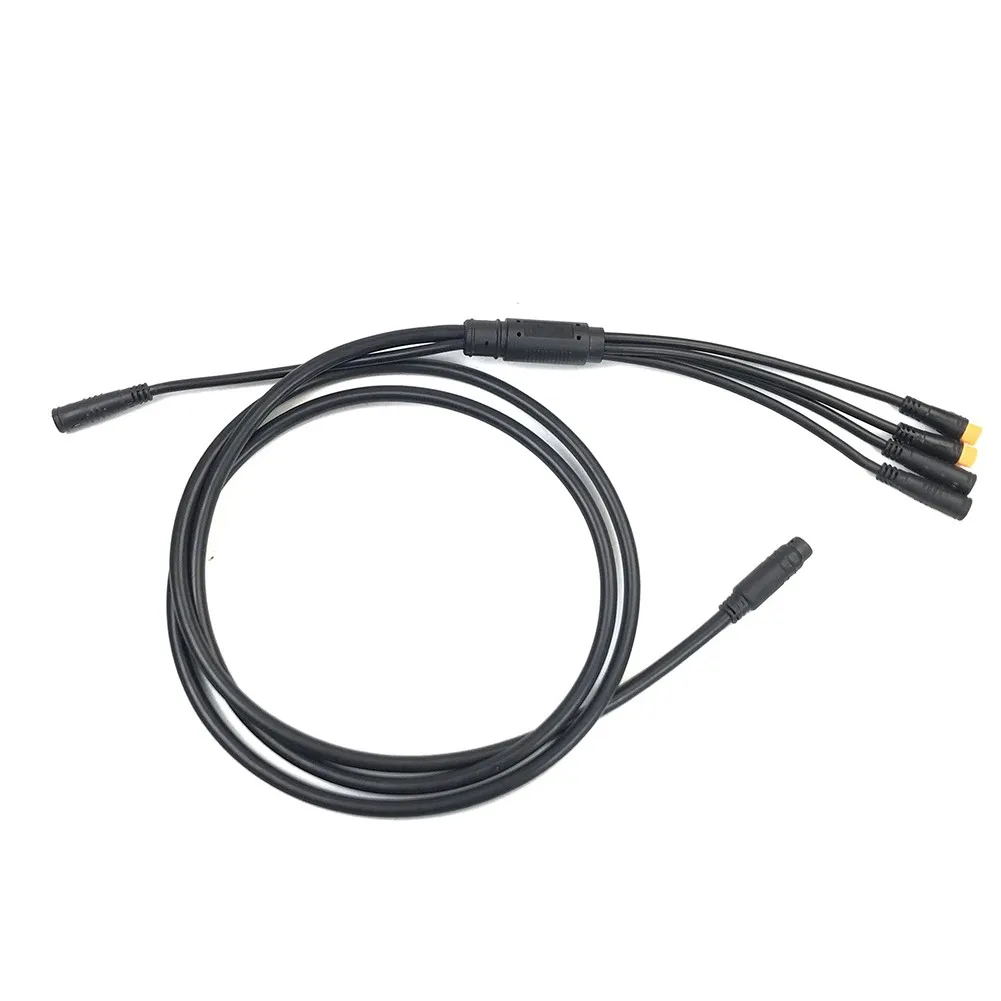 Electric Bicycle E-Bike 175cm Extension Cable Waterproof Integration Cable Electric Bike Accessories 1To 5 For KT Controller
Electric Bicycle E-Bike 175cm Extension Cable Waterproof Integration Cable Electric Bike Accessories 1To 5 For KT Controller