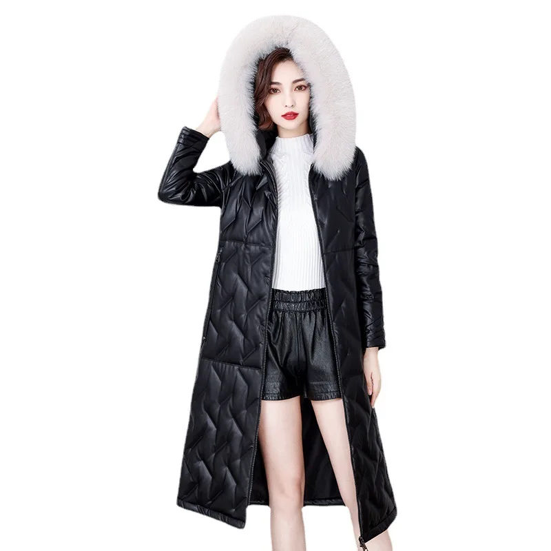 Женская зимняя куртка-Авиатор из овечьей кожи 
Женская зимняя куртка-Авиатор из овечьей кожи