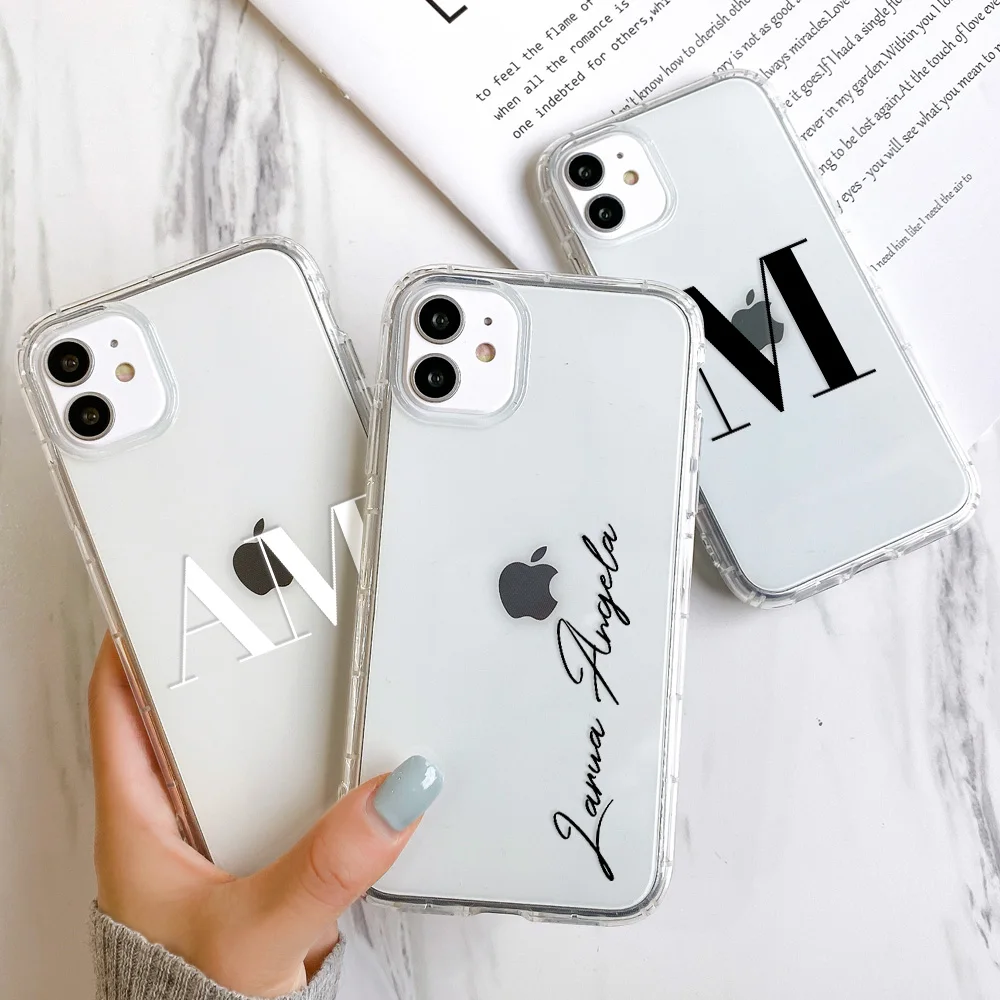 DIY Custom Initials Name Case For Iphone 11 12 13 Pro Max X XR XS Max 7 8 6 6S Plus 12 Mini SE 2020 2022 Personalized Soft Cover
DIY Custom Initials Name Case For Iphone 11 12 13 Pro Max X XR XS Max 7 8 6 6S Plus 12 Mini SE 2020 2022 Personalized Soft Cover