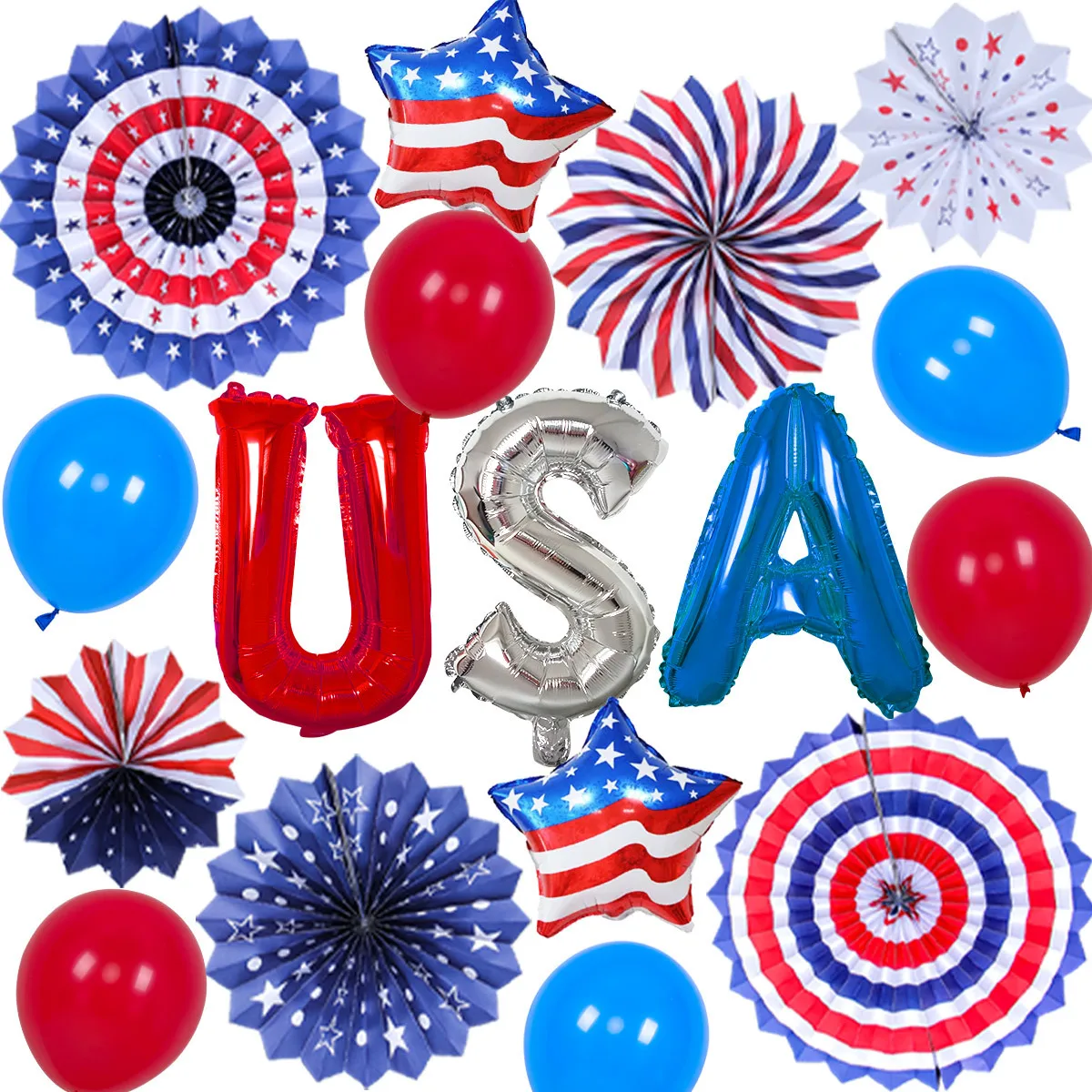 New Happy Independence Day Balloon Fourth of July US Independence Day Party Baloon Kids Favor American Decoration
New Happy Independence Day Balloon Fourth of July US Independence Day Party Baloon Kids Favor American Decoration