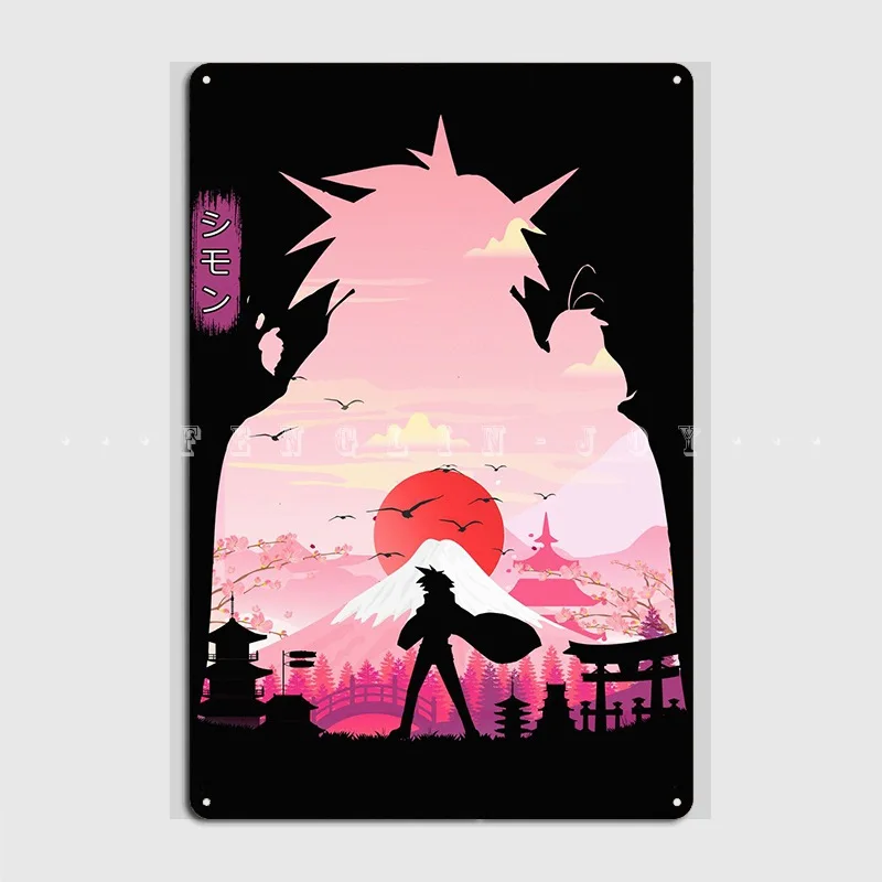 Металлический знак Gurren Lagann, Клубная пещера, паб, дизайнерский Настенный декор, оловянный знак, постер
Металлический знак Gurren Lagann, Клубная пещера, паб, дизайнерский Настенный декор, оловянный знак, постер