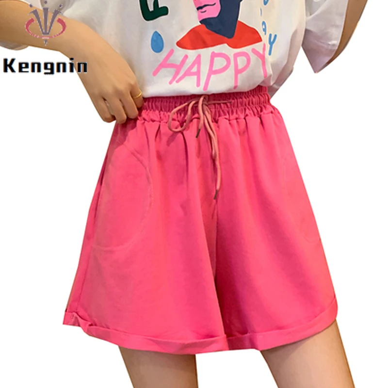 Женские шорты на завязках, розовые свободные спортивные шорты карамельных цветов, модель KN424 в Корейском стиле на лето, 2022
Женские шорты на завязках, розовые свободные спортивные шорты карамельных цветов, модель KN424 в Корейском стиле на лето, 2022