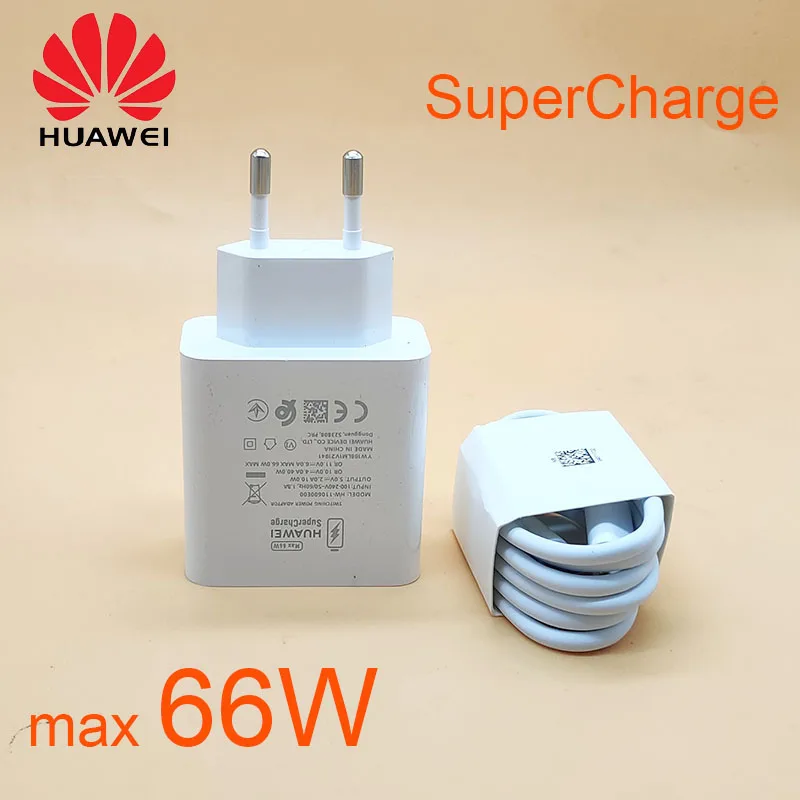 Original HUAWEI Charger 66W Fast charge adapter SuperCharge USB 6A Type C Cable For p50 p40 Mate 40 pro honor 50 nova 9 magic 3
Original HUAWEI Charger 66W Fast charge adapter SuperCharge USB 6A Type C Cable For p50 p40 Mate 40 pro honor 50 nova 9 magic 3