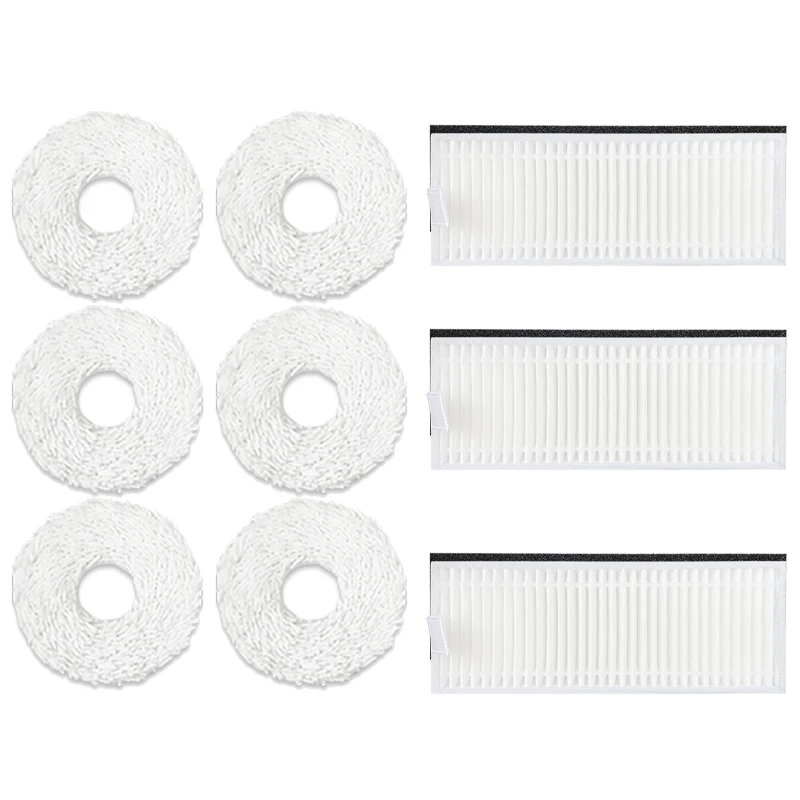 Filter Mop Cloth For Ecovacs DEEBOT N9 N9+ Cleaning Robot Side Brush,Hepa Filter,Mop Rag Cloth Spare Accessories
Filter Mop Cloth For Ecovacs DEEBOT N9 N9+ Cleaning Robot Side Brush,Hepa Filter,Mop Rag Cloth Spare Accessories
