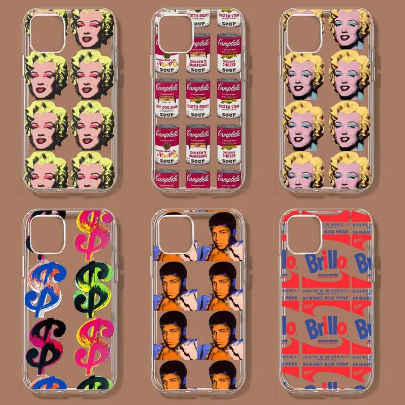 Andy Warhol Art Phone Case For Samsung GalaxyS20 S21 S30 FE Lite Plus A21 A51S Note20 Transparent Shell
Andy Warhol Art Phone Case For Samsung GalaxyS20 S21 S30 FE Lite Plus A21 A51S Note20 Transparent Shell