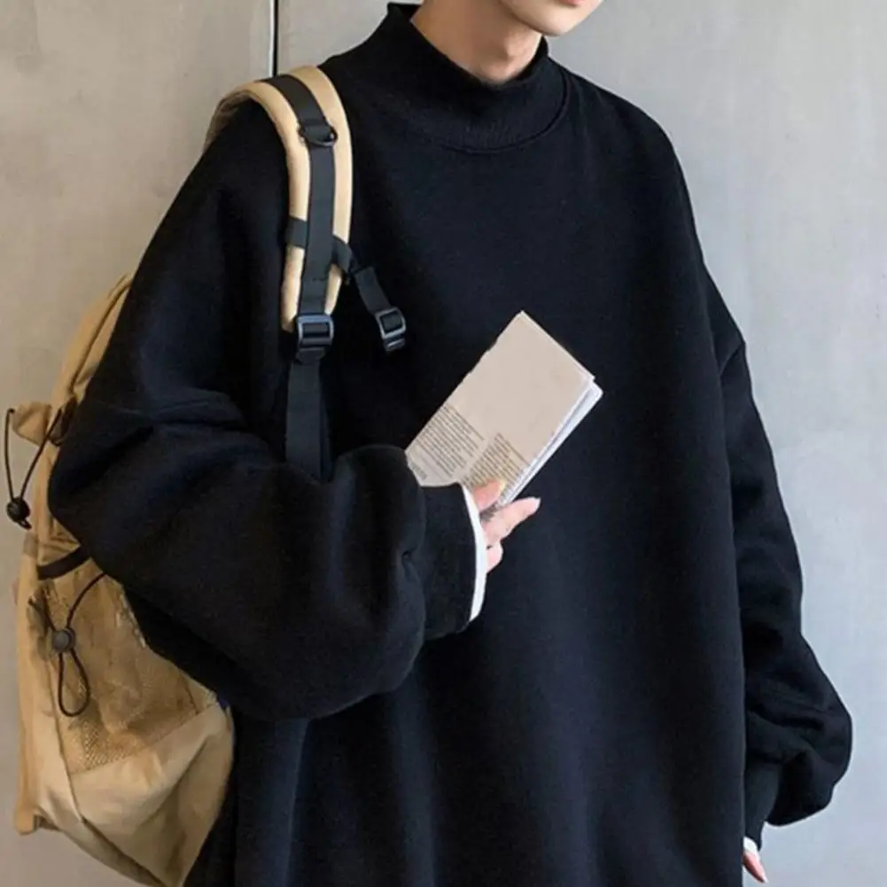 Popular Long Sleeves Super Soft Relaxed Fit Ribbing Bottom Pullover Sweatshirt Temperament Pullover Sweatshirt for Dating
Popular Long Sleeves Super Soft Relaxed Fit Ribbing Bottom Pullover Sweatshirt Temperament Pullover Sweatshirt for Dating