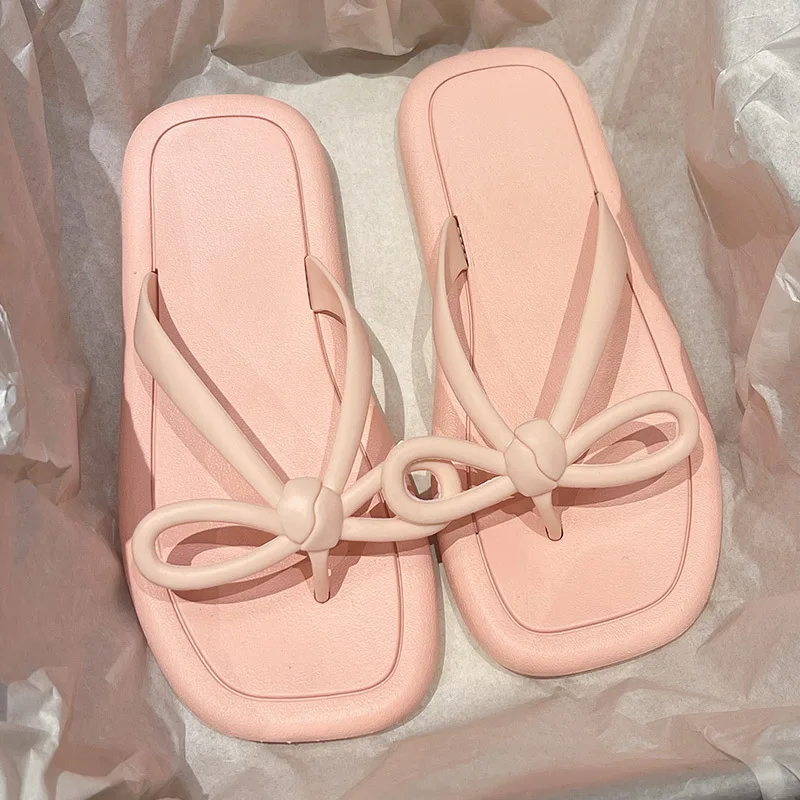 Summer Cute Designer Shoes 2023 Women Home Concise Slides EVA Antislip Thick Slippers For Lady Holiday Beach Bowknot Flip Flops
Summer Cute Designer Shoes 2023 Women Home Concise Slides EVA Antislip Thick Slippers For Lady Holiday Beach Bowknot Flip Flops