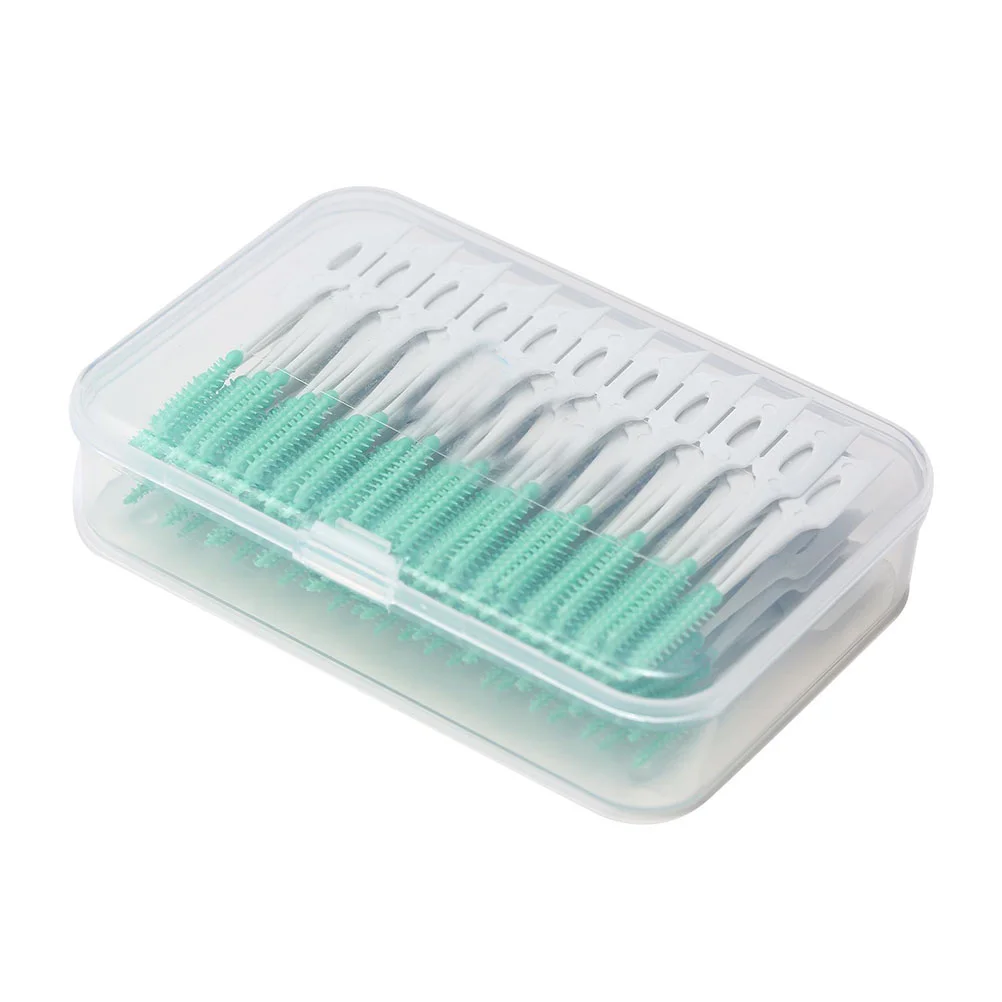 Silicone Toothpicks Portable Cleaning Professional Interdental Brushes Floss Teeth Oral Care Tools Disposable Home
Silicone Toothpicks Portable Cleaning Professional Interdental Brushes Floss Teeth Oral Care Tools Disposable Home