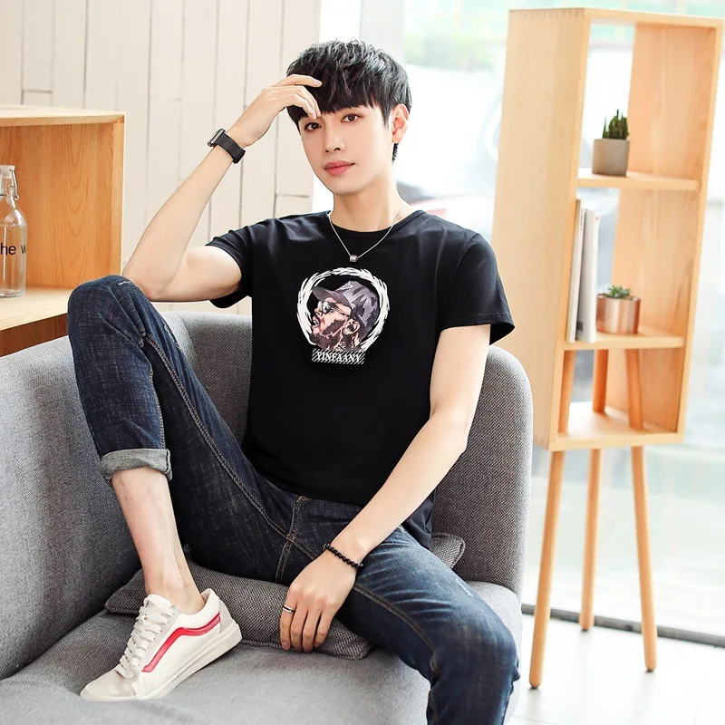 829 Solid color T Shirt Mens Black And White 100% cotton T-shirts Summer Skateboard Tee Boy Skate Tshirt Tops European s
829 Solid color T Shirt Mens Black And White 100% cotton T-shirts Summer Skateboard Tee Boy Skate Tshirt Tops European s
