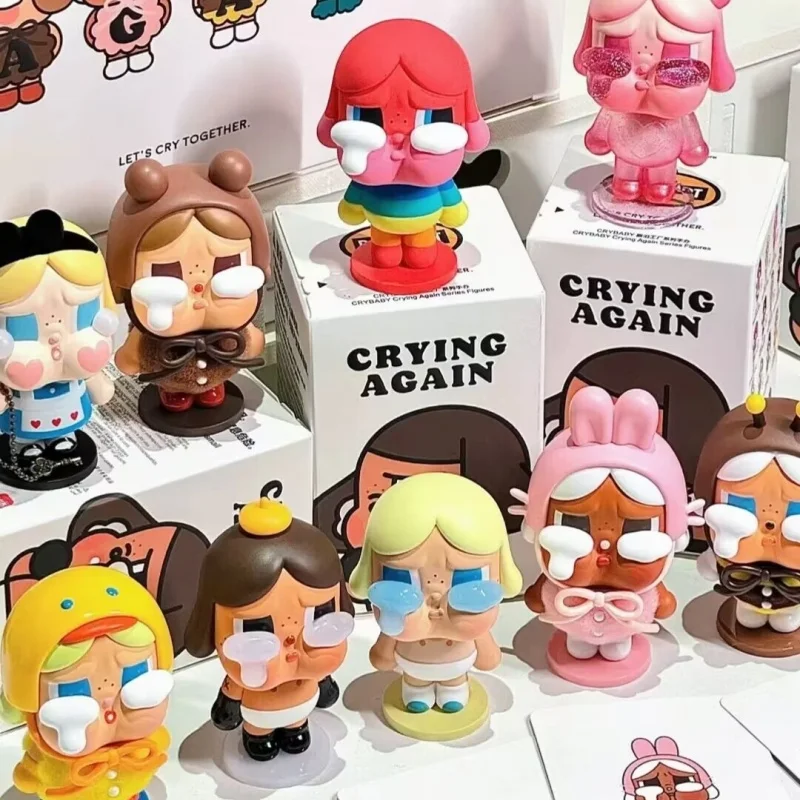 Симпатичная слепая коробка Crybaby Cry Again Series милая Mystery Box модель из ПВХ кукла