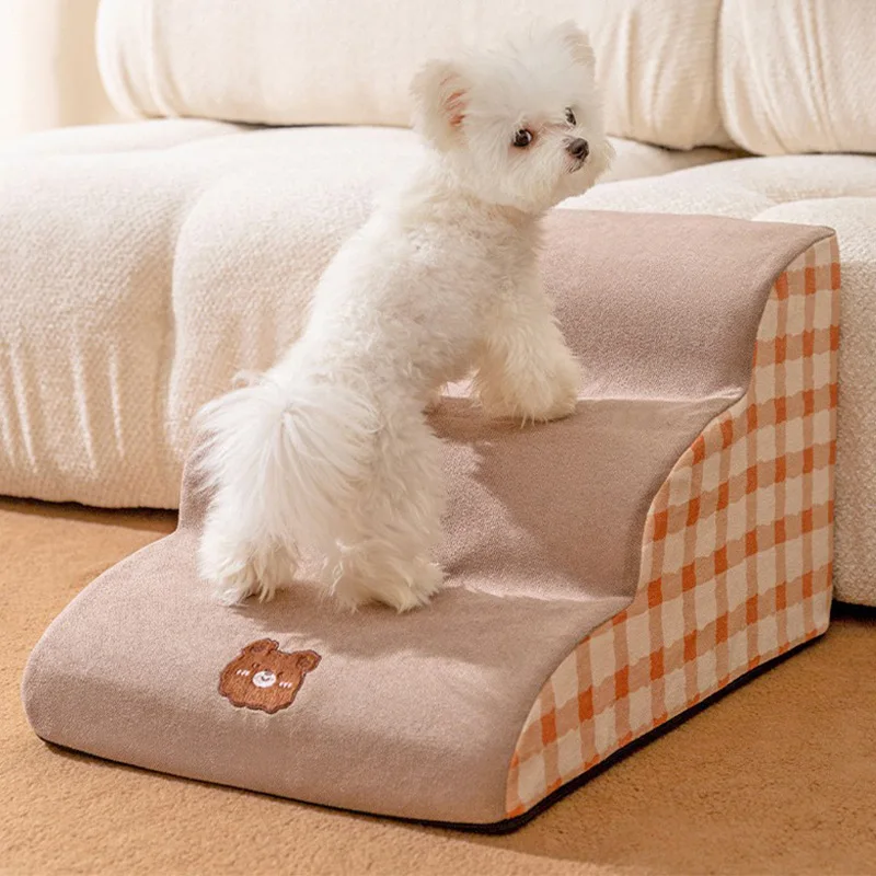 New Dog House Dog Stairs for Small Dog Cat Pet Ramp Ladder Pet 3 Steps Stairs Anti-slip Dogs Bed Stairs Dog Dog Accessories
New Dog House Dog Stairs for Small Dog Cat Pet Ramp Ladder Pet 3 Steps Stairs Anti-slip Dogs Bed Stairs Dog Dog Accessories
