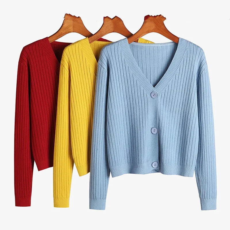 Autumn Winter New Women V-neck Cardigan Knitted Coat Long Sleeve Jacket Large Size Slim Fit Top Solid Color Single Breasted Coat
Autumn Winter New Women V-neck Cardigan Knitted Coat Long Sleeve Jacket Large Size Slim Fit Top Solid Color Single Breasted Coat