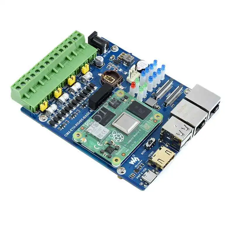 Компьютерный модуль Raspberry Pi, 4 двухсетевых порта, изоляционный тип, Gigabit Ethernet USB 2,0 для CM4
Компьютерный модуль Raspberry Pi, 4 двухсетевых порта, изоляционный тип, Gigabit Ethernet USB 2,0 для CM4