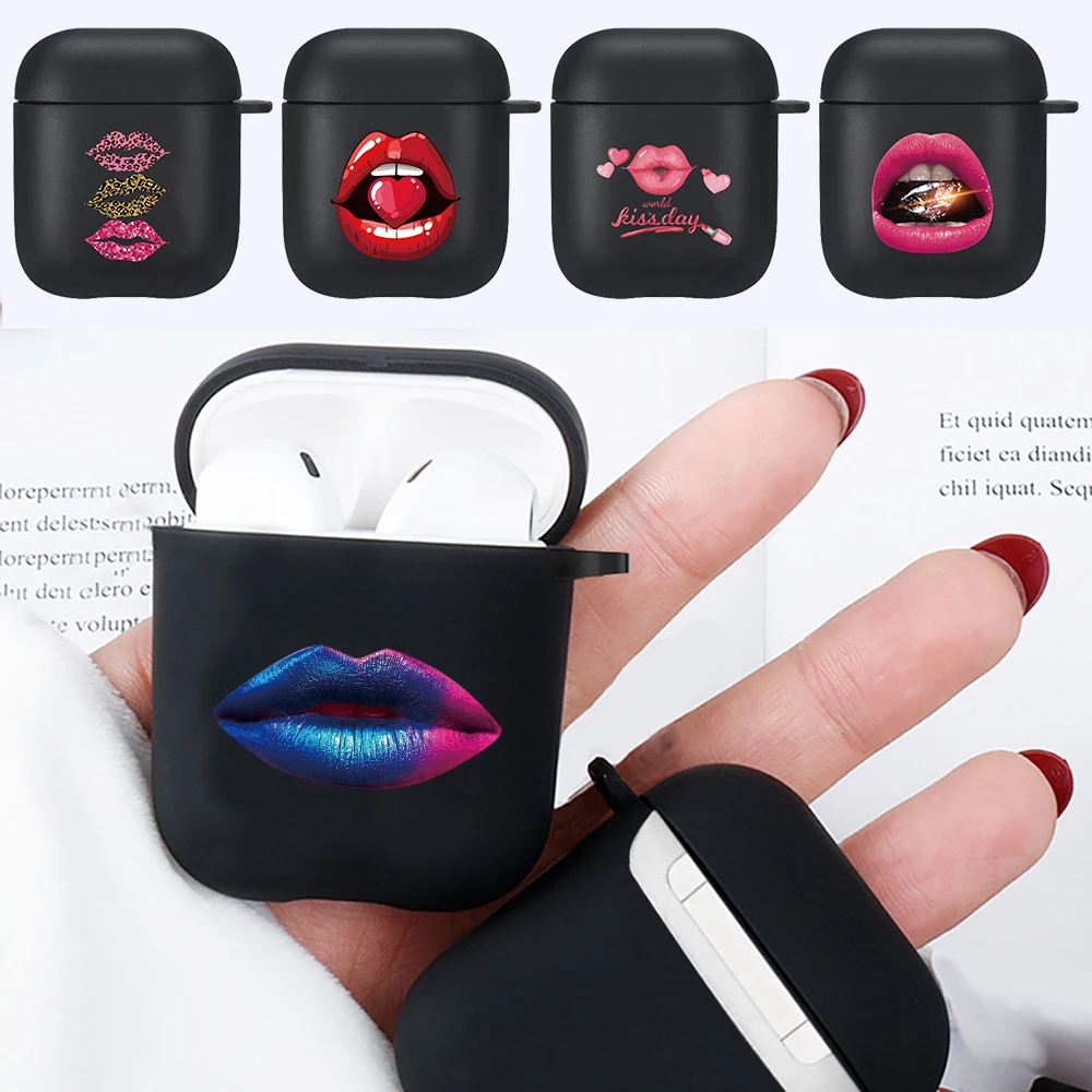 For Apple Earphone Case AirPods 1st / 2nd Gen Dust-proof Wireless Bluetooth Headphone Cases Mouth Series Print Silicone Cover
For Apple Earphone Case AirPods 1st / 2nd Gen Dust-proof Wireless Bluetooth Headphone Cases Mouth Series Print Silicone Cover