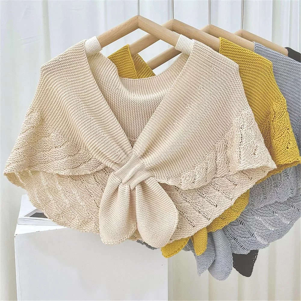 New KnittedLace Fake Collar Blouse Vintage Detachable Casual Shawl For T-shirt Hoodie Shirt Suit Warm Windproof Scarf
New KnittedLace Fake Collar Blouse Vintage Detachable Casual Shawl For T-shirt Hoodie Shirt Suit Warm Windproof Scarf