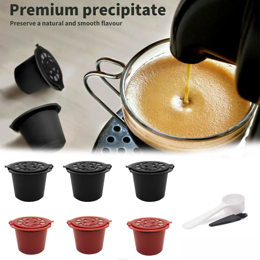 High Quality Coffee Capsule Cup Cafe Coffee Filter Coffee Supplies For Nespresso Household Kitchen Machine Maker
High Quality Coffee Capsule Cup Cafe Coffee Filter Coffee Supplies For Nespresso Household Kitchen Machine Maker