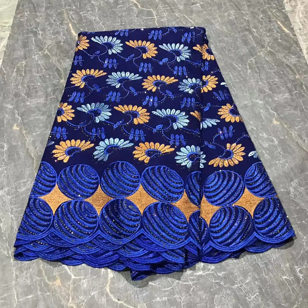 Красивая синяя хлопковая кружевная ткань с французской Африканской вышивкой, Высококачественная швейцарская ткань Tissu, парча Brode, Африканское платье, 5 ярдов
Красивая синяя хлопковая кружевная ткань с французской Африканской вышивкой, Высококачественная швейцарская ткань Tissu, парча Brode, Африканское платье, 5 ярдов