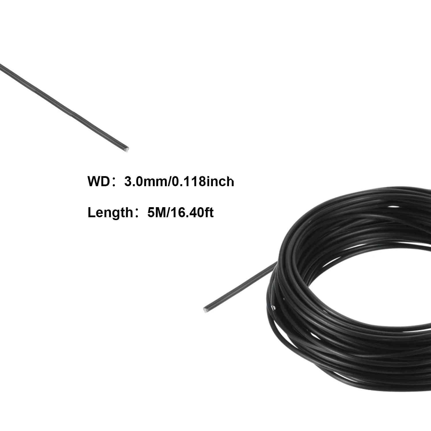 Алюминиевая проволока для бонсай 6 размеров черная
Алюминиевая проволока для бонсай 6 размеров черная