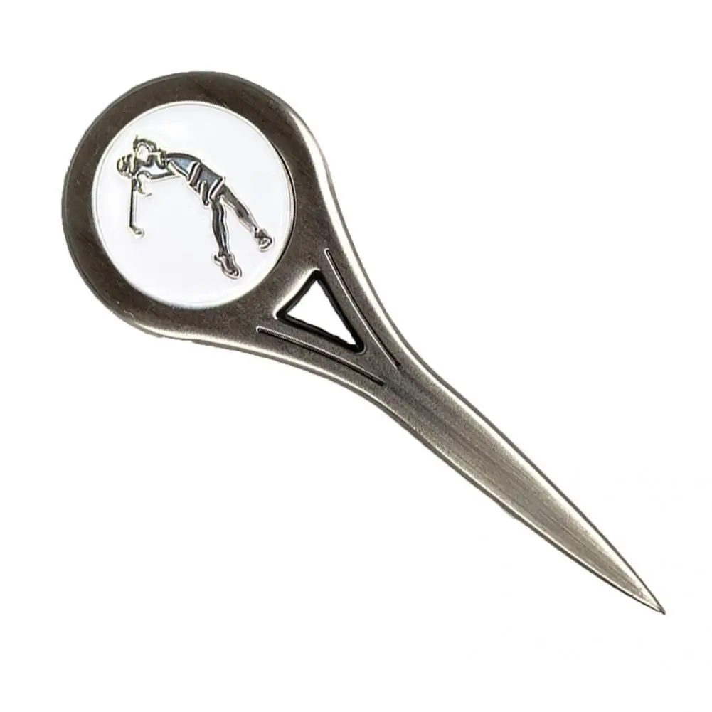 Lightweight Useful Golfing Pitch Repair Ball Marker Single-tooth Divot Tool Comfortable Grip for Golfer
Lightweight Useful Golfing Pitch Repair Ball Marker Single-tooth Divot Tool Comfortable Grip for Golfer
