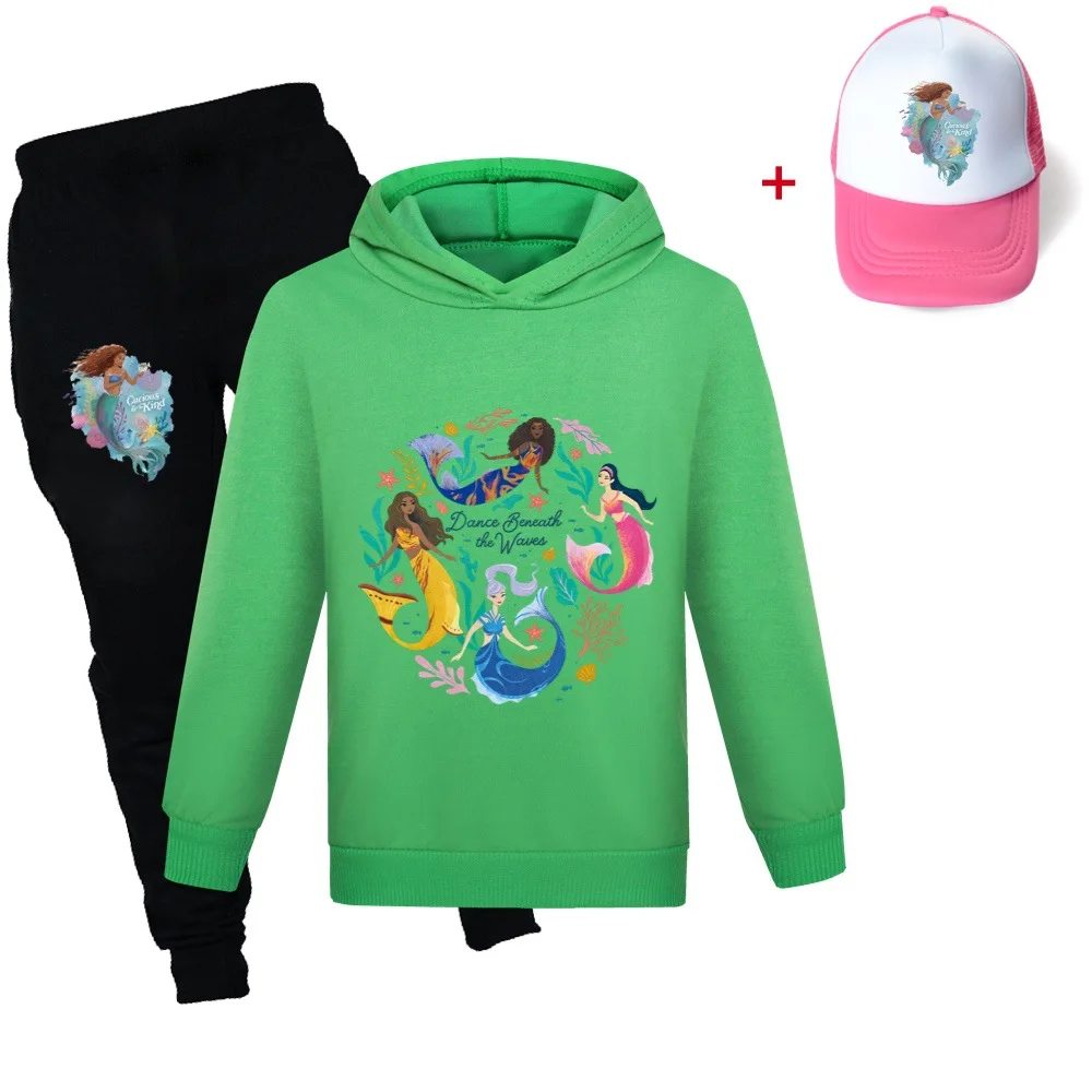 the little mermaid Kids Hoodies Pants 3pcs Sets Long Sleeve Pullover Boys Sweatshirt Teenage Girls Clothing 2-16Years
the little mermaid Kids Hoodies Pants 3pcs Sets Long Sleeve Pullover Boys Sweatshirt Teenage Girls Clothing 2-16Years