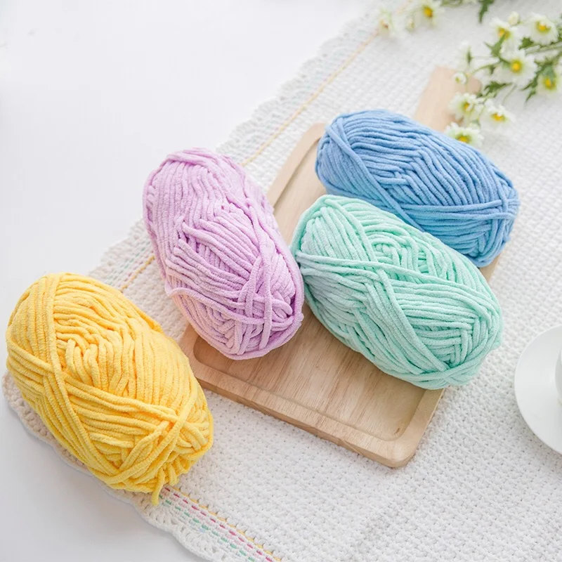 Hand Woven DIY Doll Ice Stripe Thread Coarse Wool Baby Hook Scarf Sweater Hat Yarn for Knitting
Hand Woven DIY Doll Ice Stripe Thread Coarse Wool Baby Hook Scarf Sweater Hat Yarn for Knitting